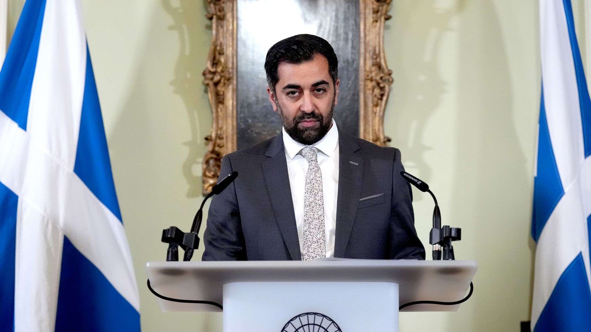 Scotland's First Minister Humza Yousaf Announces Resignation